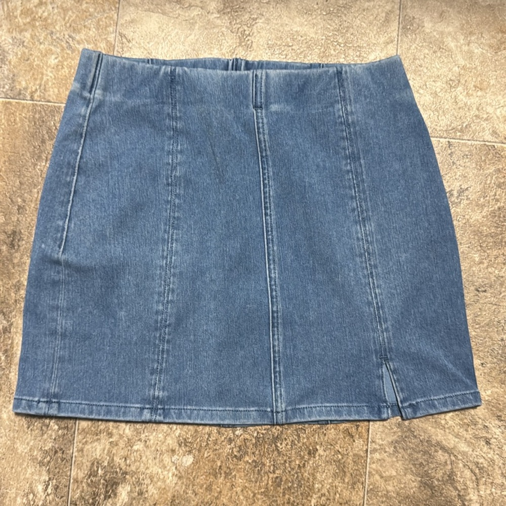 American Eagle denim mini skirt